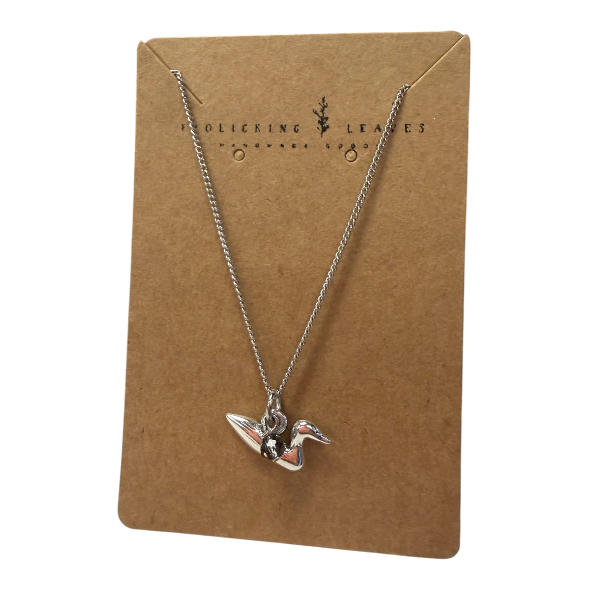 Up North Loon Necklace