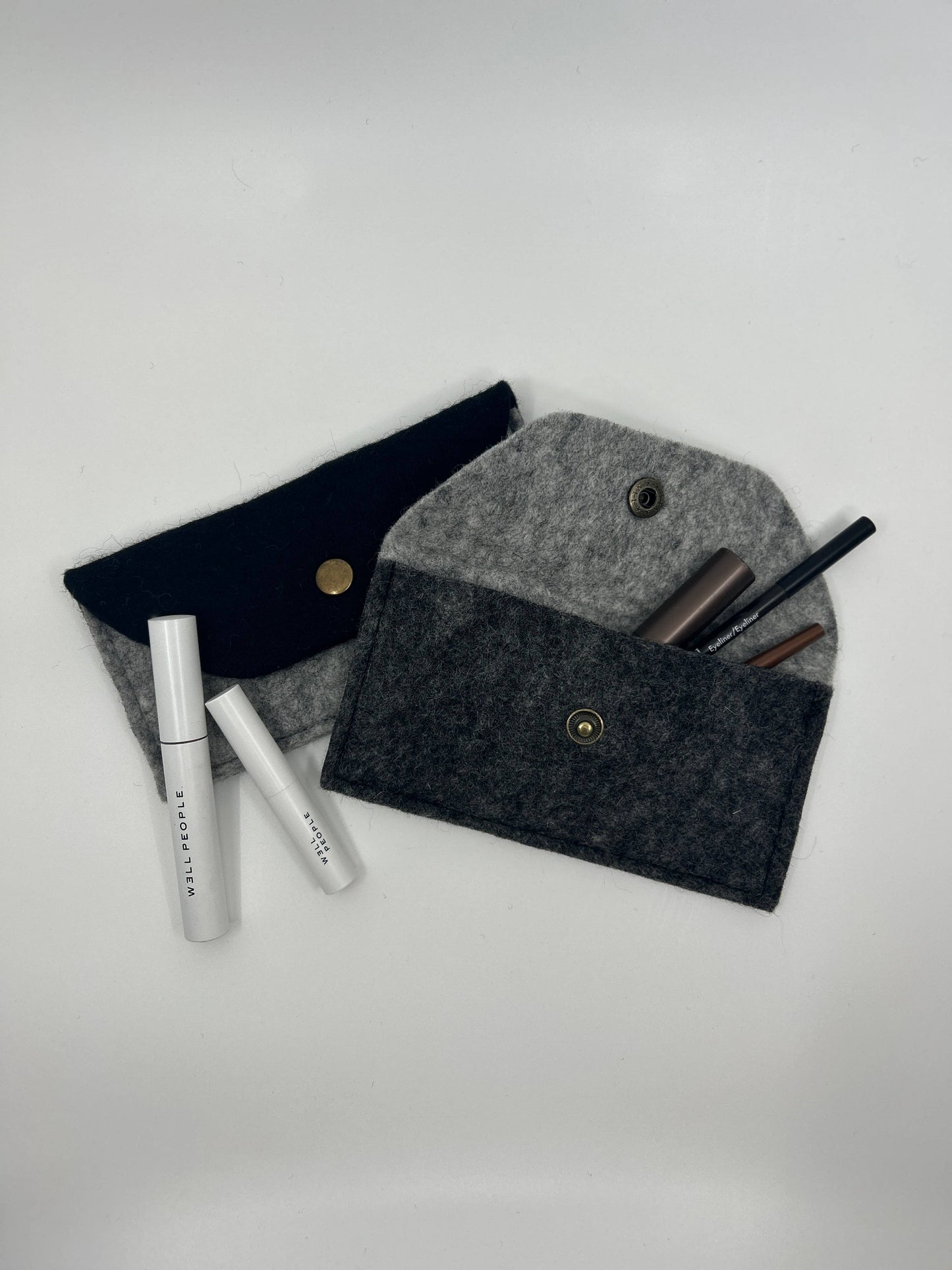 Snap-and-Go Mini Felt Pouch