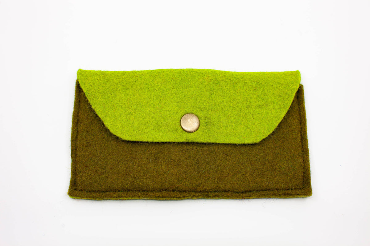 Snap-and-Go Mini Felt Pouch