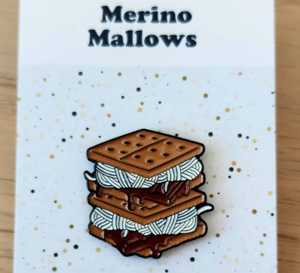 Yarn S’MORES Enamel Pin